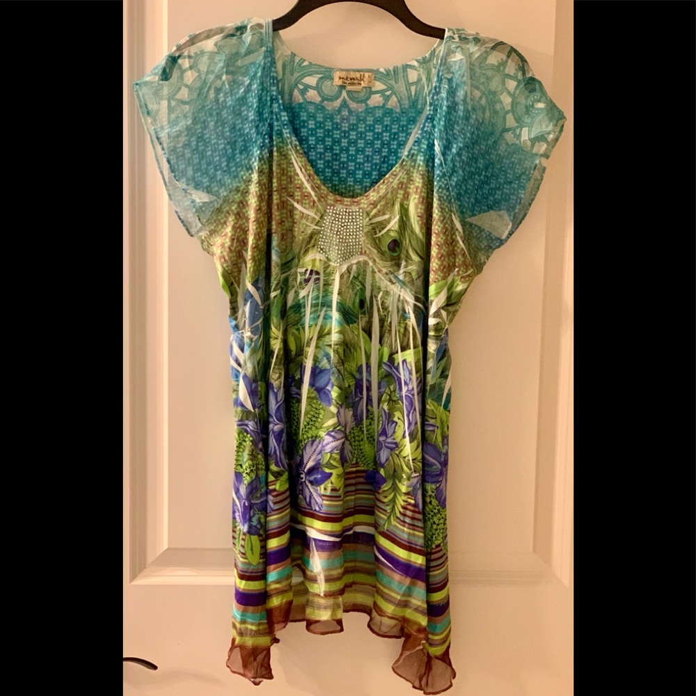 | Like New Ladies Blouse by One World | Size Large